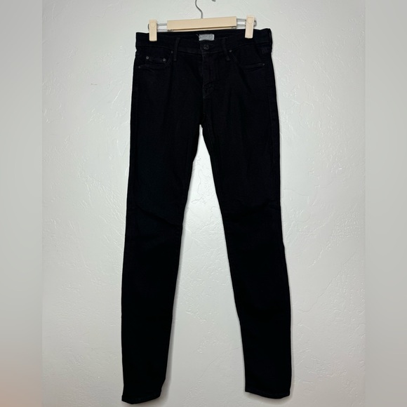 Mother Jeans The Looker Black Denim A Model Spzy SZ 27 like new! - Picture 2 of 15